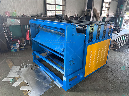 1.5-meter rubber shaft fixed length shearing machine