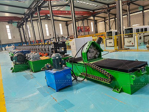 High speed photovoltaic bracket forming machine