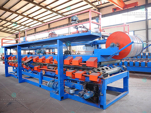 Rock wool foam composite board machine